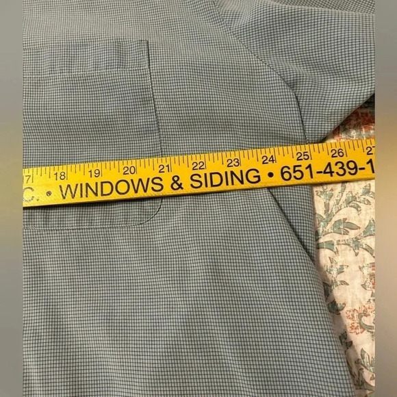 ANDREW FEZZA NY MEN'S SHORT SLEEVE GREEN BUTTON DOWN RAYON MICRO TOUCH SHIRT 2XL - Picture 11 of 11